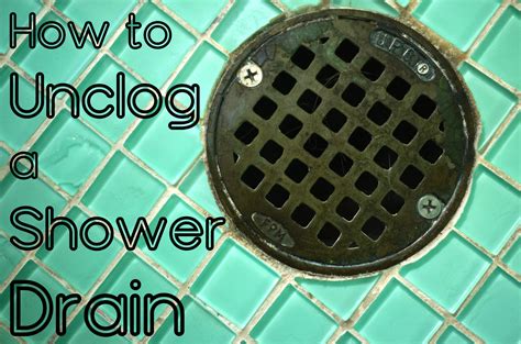 How to Clear a Clogged Shower Drain: 8 Methods | Shower drain cleaner, Unclog shower drains ...