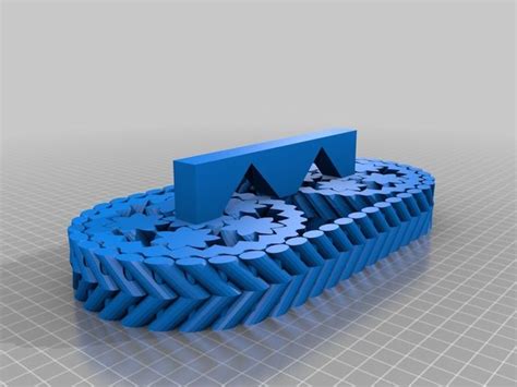 Fully Printable Tank Tread Assembly by Laird | 3d printing diy, Useful 3d prints, 3d printing ...