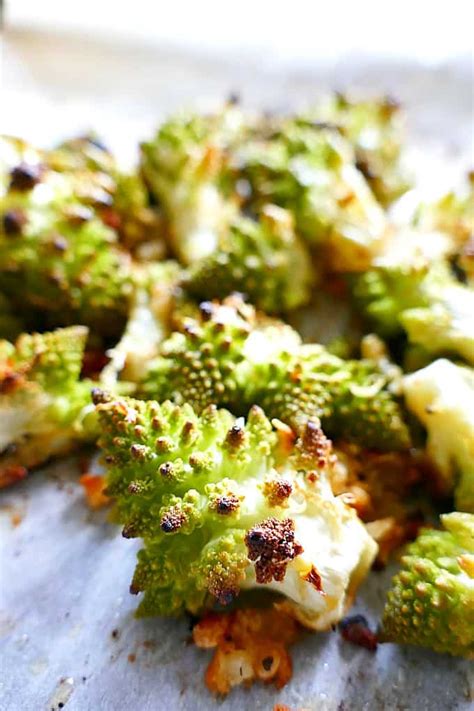 Garlic and Lemon Roasted Romanesco Cauliflower - It's a Veg World After ...