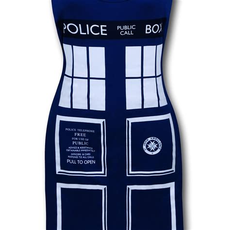 Doctor Who Tardis Costume Tank Dress