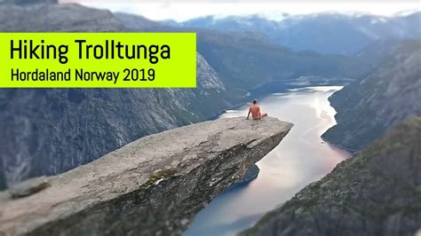 Hiking Trolltunga ( Ringedalsvatnet - Hordaland / Norway 2019) - YouTube