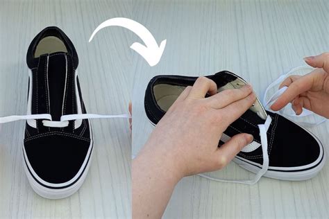 Bar lacing Vans: EASY Tutorial (With Photos) - Wearably Weird