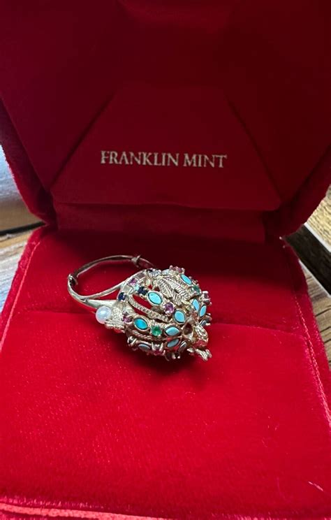 Franklin Mint Ming Dynasty Crown Dragon Ring,14K Yell… - Gem