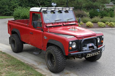 1986 Land Rover Defender 110 V8 Pickup for sale on BaT Auctions - sold for $9,600 on September ...