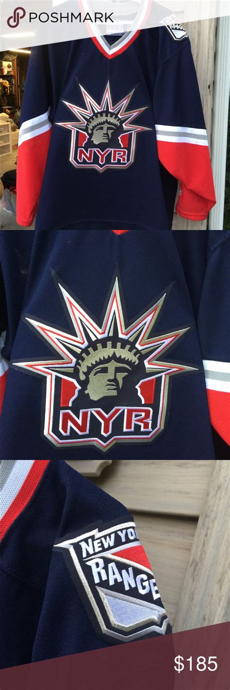 Men's NYR Official Licensed Jersey Size Large NWOT