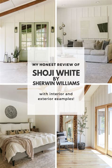 My Review of Shoji White by Sherwin Williams - Interior and Exterior Paint | Shoji white, White ...