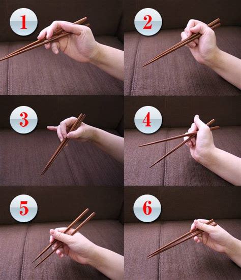 How to hold Chopsticks