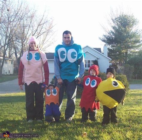 Pac Man and Ghosts Costume