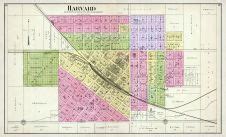 Harvard, Atlas: McHenry County 1892, Illinois Historical Map