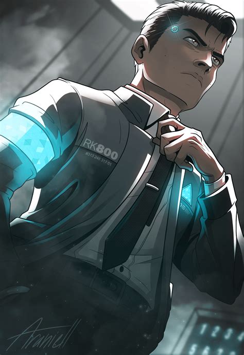 I've made a Connor fanart : r/DetroitBecomeHuman