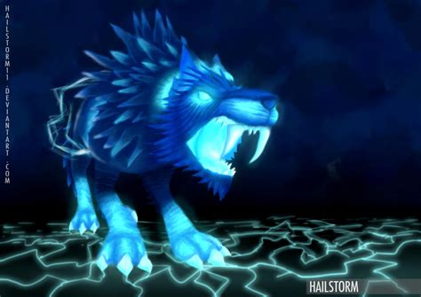 Skoll - Spirit beast WoW by Hailstorm11 on DeviantArt