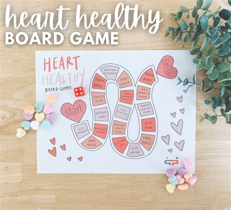 Heart Healthy Board Game - Project Play Therapy