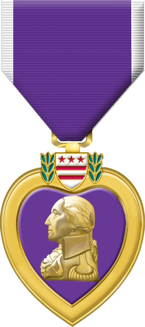 Gevonden op en.wikipedia.org via Google | Purple heart day, Purple heart medal, Purple heart ...
