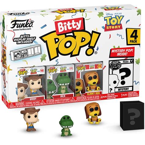 Toy Story Woody Funko Bitty Pop! Mini-Figure 4-Pack