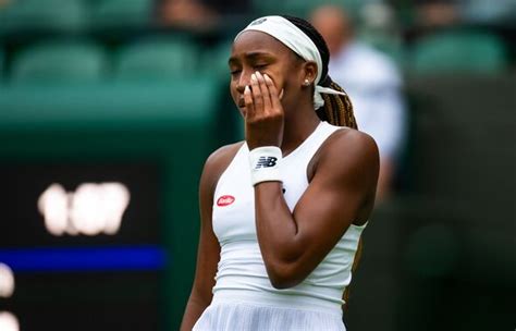 Coco Gauff self-critical as she has 'a lot of work to do' after shock ...