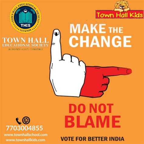 Voting Awareness Campaign - Town Hall School - Best Day & Day Boarding ...