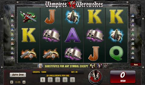 Vampires vs Werewolves - PlayMillion - Play The Most Popular And Fun Slots Online