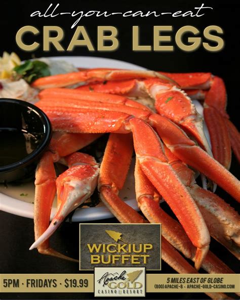 All-you-can-eat crab legs on Friday nights at Apache Gold Casino's ...