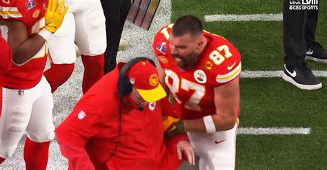 Jason Kelce Scolds Travis Kelce Over Yelling at Coach Andy Reid at Super Bowl - ChroniclesLive