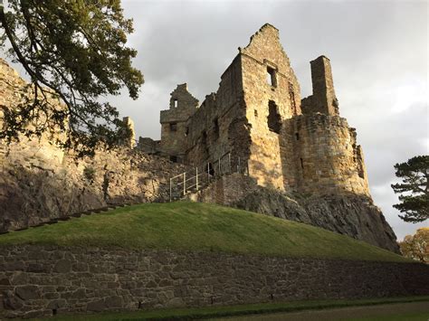 Dirleton Castle-North Berwick, Edinburgh | Scotland castles, Scottish castles, Ancient ruins