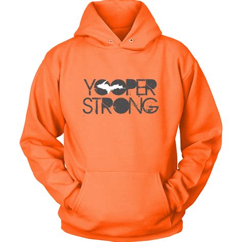 Yooper Strong Hoodie Unisex | Upper Michigan Hooded Sweatshirt | Upper ...