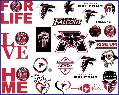 Atlanta Falcons Svg, NFL svg, Football Svg Files, T-shirt design, Cut files, Print Files, Vector ...