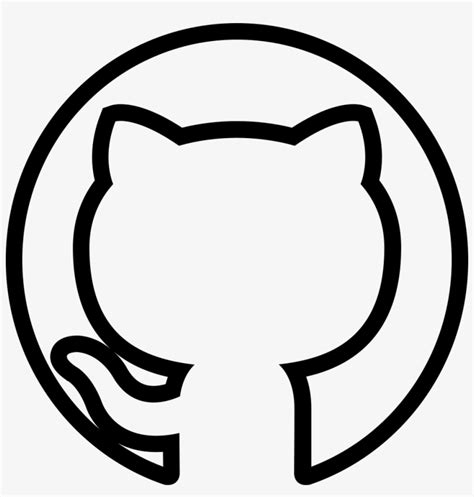 Png File - Github White Png Logo - 980x981 PNG Download - PNGkit