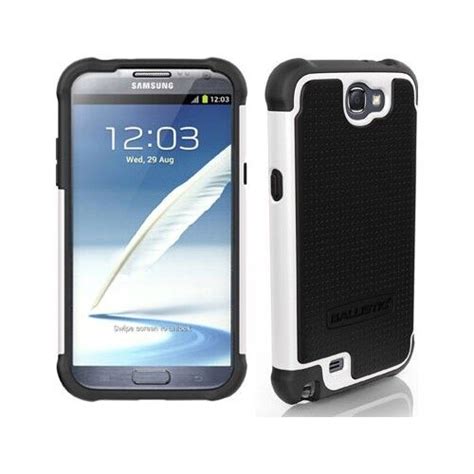 Ballistic Shell Gel SG Series Case for Samsung Galaxy Note II 2 Black ...