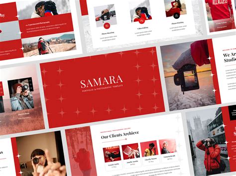 Samara - Portfolio & Photography PowerPoint Template by IllimiteDesign on Dribbble