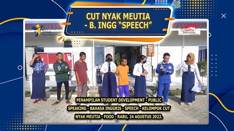 CUT NYAK MEUTIA - B. INGG "SPEECH" - YouTube