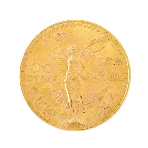 Mexican 50 Pesos Gold Coin