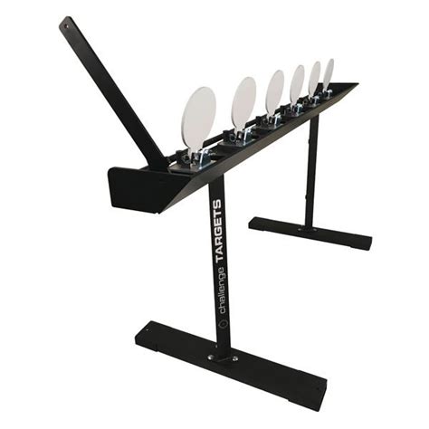 Targets Portable Steel Challenge Plate Rack For Handgun Training With 6 ...