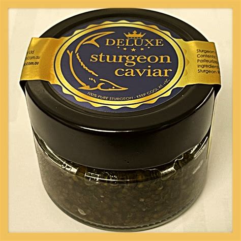 Sturgeon Caviar – 100g – Deluxe Caviar