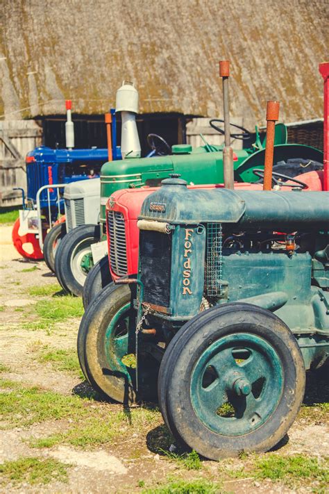 Vintage Tractors Free Stock Photo - Public Domain Pictures