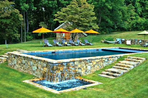 Rectangular Pool Designs and Shapes Inground Pool Designs, Swimming Pool Designs, Inground Pools ...