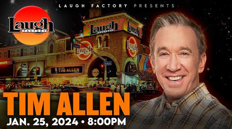 Tim Allen Live! Tickets at Laugh Factory Hollywood in Los Angeles by ...