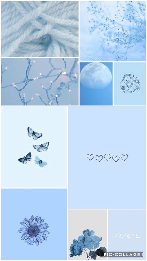 Baby Blue Aesthetic Wallpaper | Blue background wallpapers, Cute blue ...