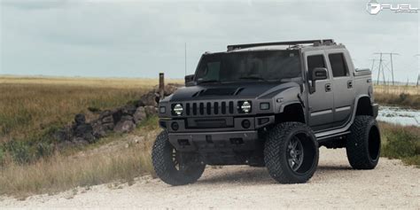 Let’s get Blacked Out with this Hummer H2 on Fuel Wheels!