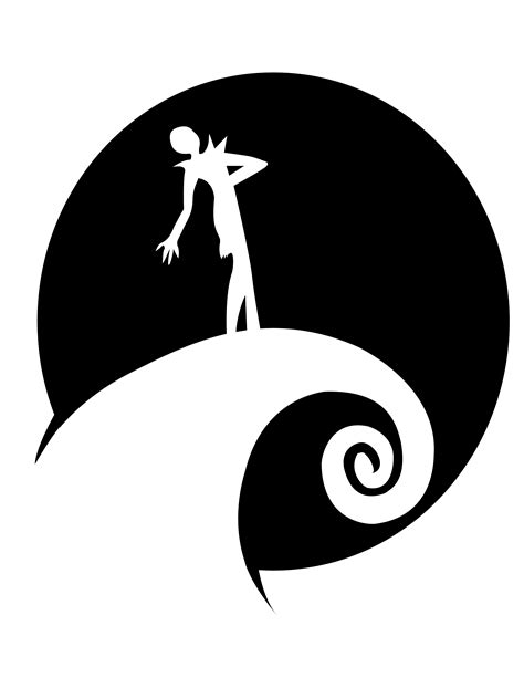 Nightmare Before Christmas: Jack Skellington (Pumpkin Stencil - Pumpkin Pattern - Pumpkin ...