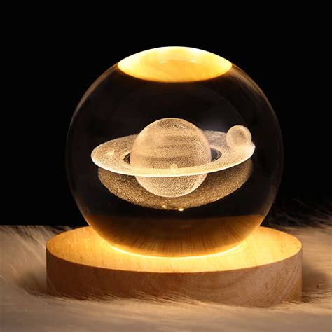 Crystal Ball Lighting | Crystal Lamp Lighting | Night Lighting Lamp ...