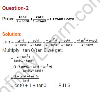 Introduction to Trigonometry Class 10 Extra Questions Maths Chapter 8