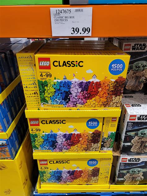 [Costco US] Lego Classic 1,500 piece. (10717) $39.99/ 33% off : legodeal