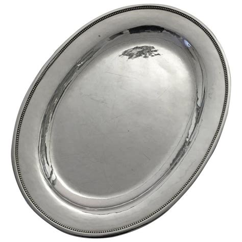 Georg Jensen Sterling Silver Tray For Sale at 1stdibs