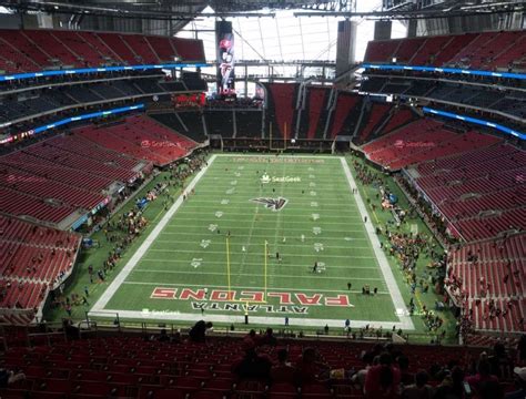 The Most Amazing atlanta falcons seating chart | Seating charts, Seat view, Atlanta