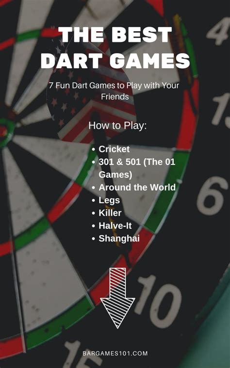 7 Fun and Popular Dart Games You Should Learn How to Play