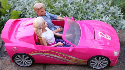 Barbie Convertible Radio Controlled Car Barbie Ultimate Puppy Mobile Little Girl Dolls Toys ...