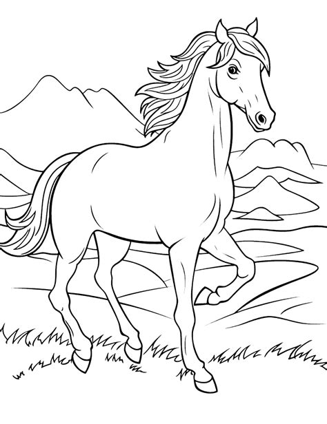 🐴 50 Horse Coloring Pages: Free Printable Sheets