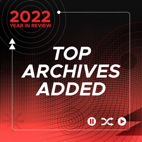 Top Archive Additions of 2022