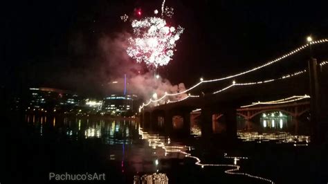 Tempe Town Lake fireworks, 4th of July 2018 - YouTube