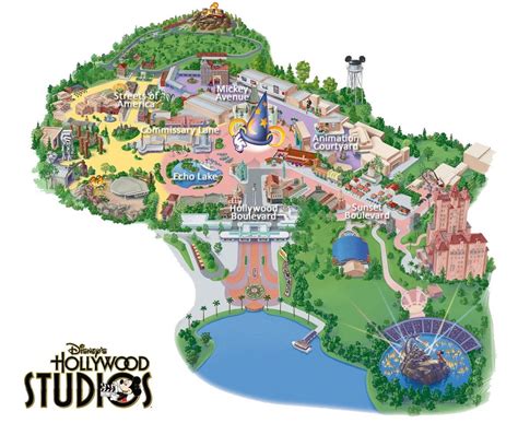 Map Of Hollywood Studios Florida - Maping Resources